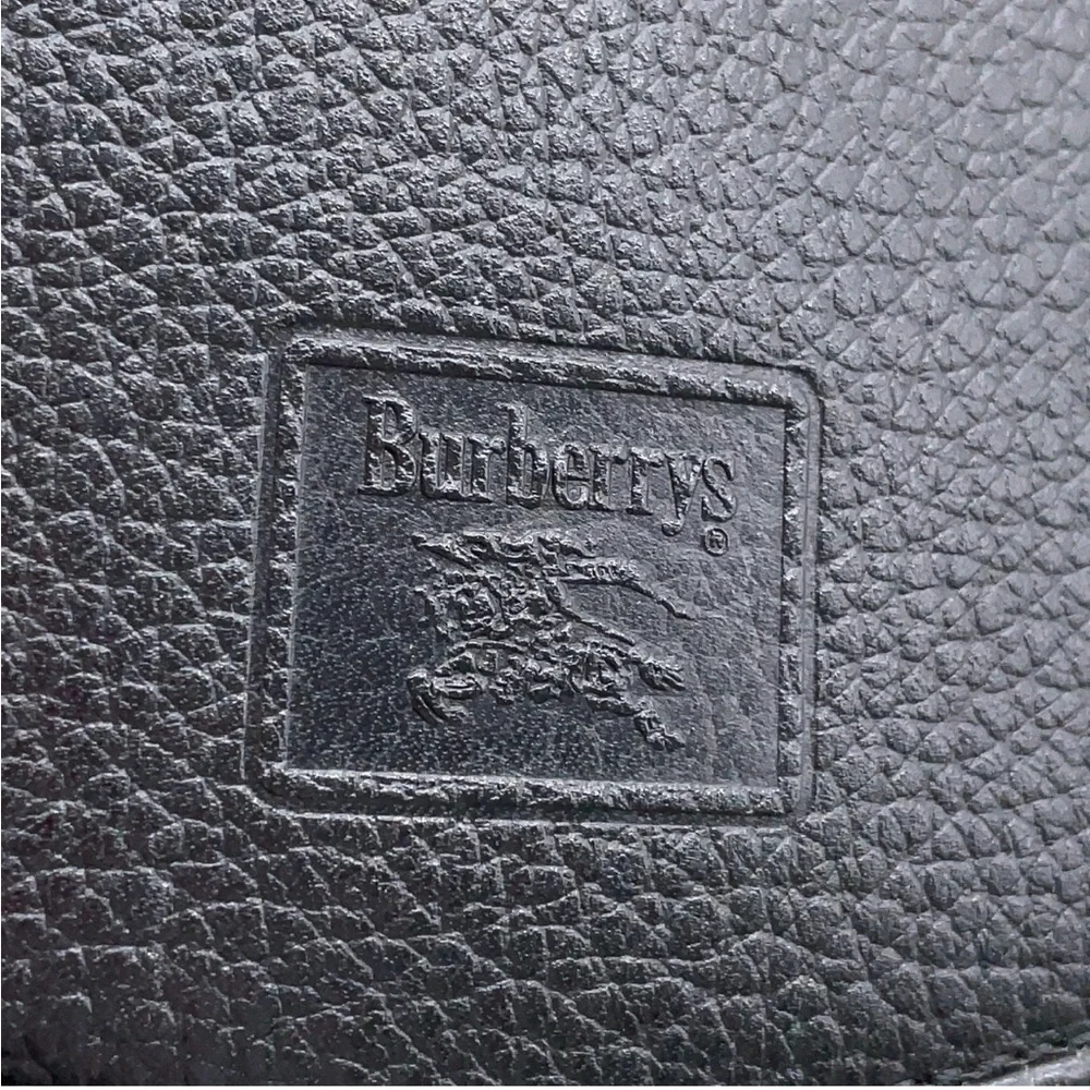 XSOLDX Burberry Vintage Inner Nova check Black Leather Shoulder or crossbody Bag - Picture 11 of 12